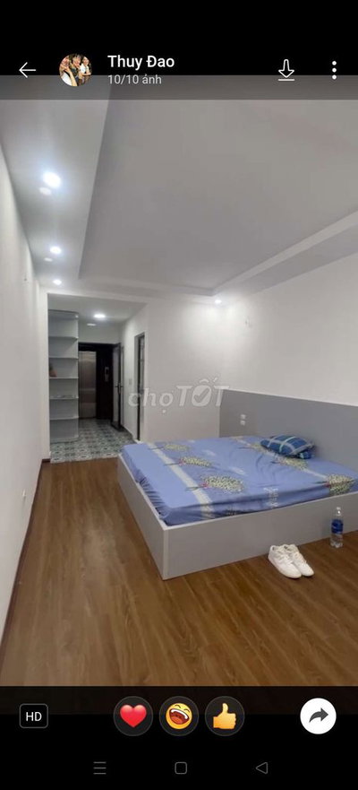 cho thuê nguyên tầng4 dt 35 m² đủ đồ