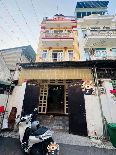 Nhà HXH Hà Huy Giáp, Quận 12, 69m2 (5.5 x 13), 4 tầng 5PN, 5.7 tỷ