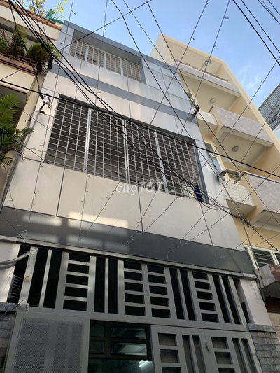 Nhà hẻm xe hơi 1 xẹt 3/2 - 2 lầu, 2pn 3wc 4x14 cầu thang cuối nhà