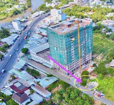 NỀN KẾ GÓC ĐỐI DIỆN CHUNG CƯ TÂY ĐÔ PLAZA XÃ THẠNH XUÂN TP CẦN THƠ