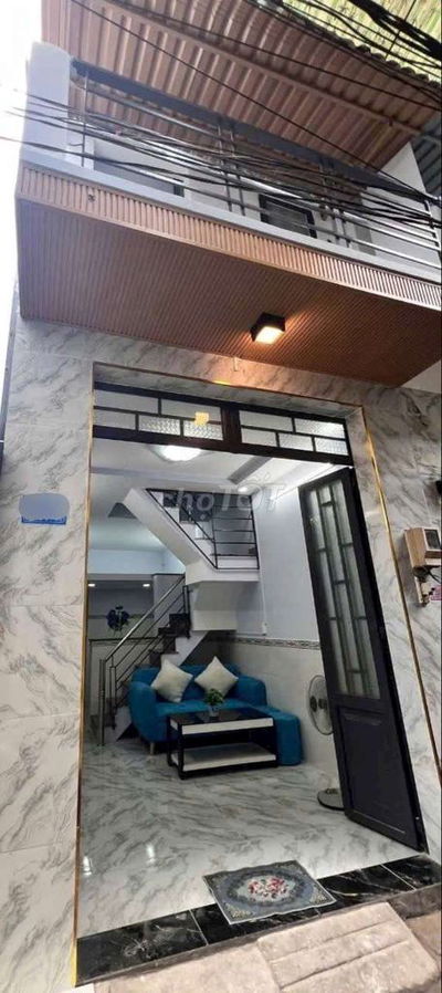 Bán nhà 3pn hẽm cầu số 5 xã bình hưng gần bx q8