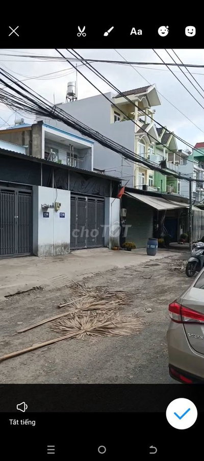 Cho thuê nhà ở hoặc kết hợp kinh doanh 2 mặt tiền đuờng liên khu 4,5.
