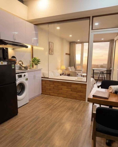 Căn hộ 1PN mới 100% máy giặt riêng mặt tiền Tô Hiến Thành Quận 10