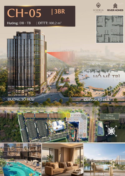 Hàng hiếm! 2 suất ngoại giao căn góc 05 - 3PN view hồ không còn căn thứ 3