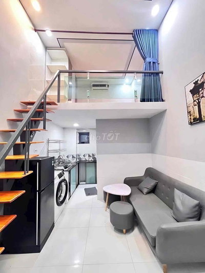 cho thuê căn hộ mới xây full nội thất