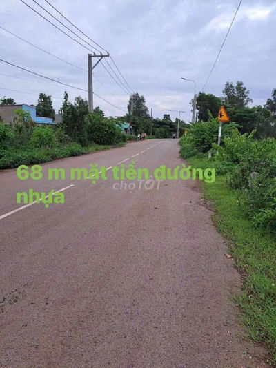 1.67HA - 300M2 THỔ CƯ - 2 MẶT TIỀN NHỰA