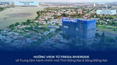 FRESIA RIVERSIDE CHÍNH THỨC CẤT NÓC – KHẲNG ĐỊNH TIẾN ĐỘ VƯỢT KỲ VỌNG