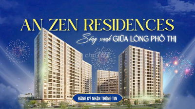 Căn hộ chung cư 60m2 2 phòng ngủ dự án  An Zen Residences Hải Phòng