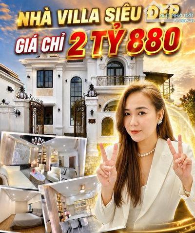 Villa Hoài Thanh - Chỉ 2,8x tỷ - Chỉ còn 1 căn view đẹp