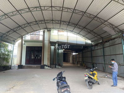 Cho thuê nhà xưởng 1400m2 vừa hết hợp đồng tại đường huỳnh thị na