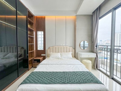 Căn hộ 1PN ban công 40m2 - Võ Văn Tần Q3 gần Nguyễn Thị Minh Khai, Q1