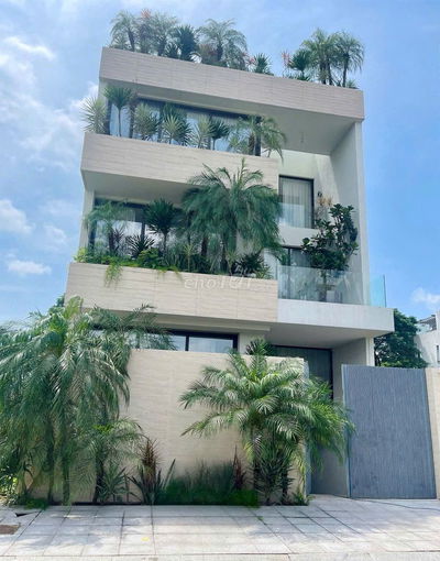Biệt thự hiếm Thạnh Mỹ Lợi Q2, DT (8 X20m) hầm 4 lầu GIÁ 38 TỶ TẶNG NT