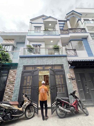 NHÀ 2 MẶT TIỀN 60m2, 4 PHÒNG NGỦ, ĐƯỜNG LIÊN KHU 4-5, Q.BÌNH TÂN