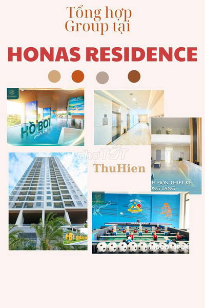 Hiền chuyên Honas Residence cho thuê 5.5tr/th 2PN 62m2,NTCB ở liền