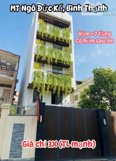 🏠 CHỦ NGỘP – CHDV MẶT TIỀN BÌNH THẠNH – 7 TẦNG- 145m² - NGÔ ĐỨC KẾ