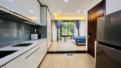 🌼 CĂN HỘ VIEW KÍNH NGAY CÔNG VIÊN LÀNG HOA - 35M2 FULL NỘI THẤT 🌼