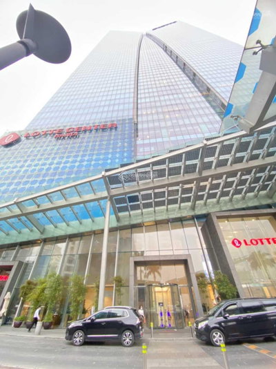 Cho thuê văn phòng tòa Lotte Center Hà Nội 54 Liễu Giai, Ba Đình, DT 368m² cắt theo yêu cầu
