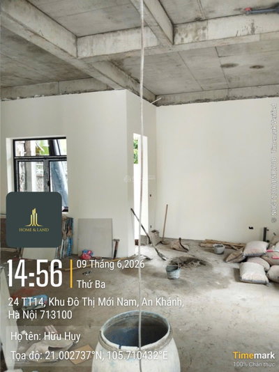 Cho thuê biệt thự song lập Nam An Khánh mặt đường đôi đẹp
