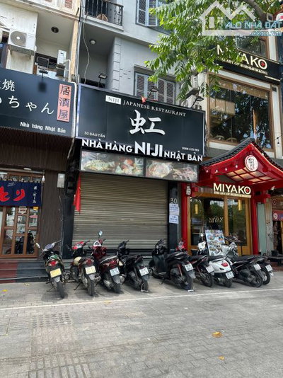 Cho Thuê Nhà Mặt Phố Đào Tấn – 53m² x 4 Tầng – MT 4m – Phù Hợp Nhà Hàng Nhật – Giá 50 T