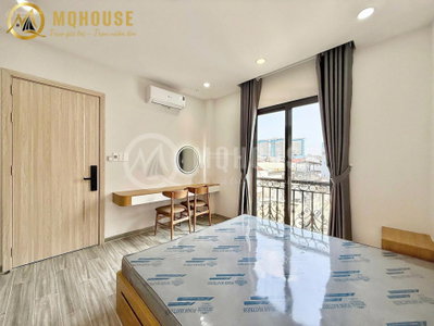 Cho thuê CHDV mới xây full nội thất mới 100%, hầm xe - thang máy - bảo vệ, đầy đủ tiện nghi
