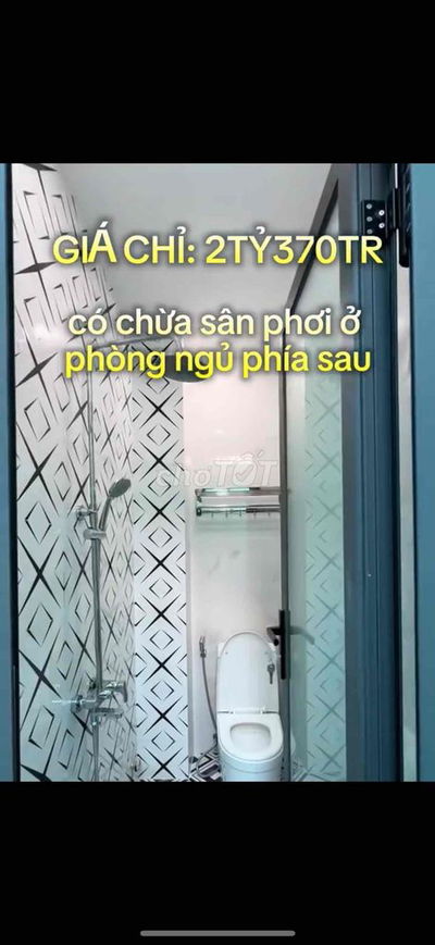 Anh Chu cần bán gấp căn nhà ngay Bình Thạnh để về Đài sống giá3Tỷ450