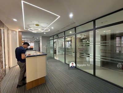 Toà nhà Sao Mai Building 19 Lê Văn Lương cho thuê văn phòng 410m2 sẵn nội thất (cắt lẻ linh hoạt)