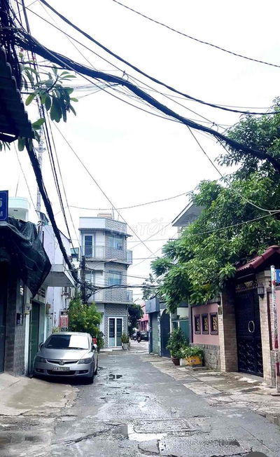 nhà mặt tiền tân phú dtsd:70m2 2 phòng ngủ gần Tân Hương hơn 3 Ty