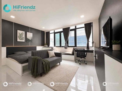CHO THUÊ CĂN HỘ FULL NỘI THẤT Y HÌNH NGAY CHỢ BÀ CHIỂU