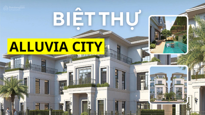 Quỹ căn ngoại giao Liền kề, Biệt thự của dự án Alluvia City - Khoáng nóng tự nhiên giá 13x triệu/m²