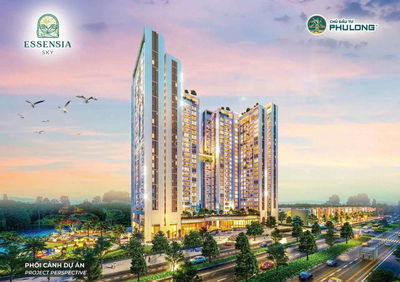 BÁN LÔ 300TR CĂN HỘ ESSENSIA SKY MẶT TIỀN NGUYỄN HỮU THỌ 3PN 3WC