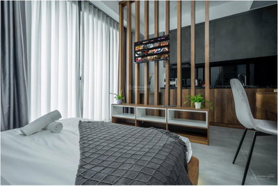 Cho thuê căn hộ full nội thất ngay cầu Kinh nối đường Xô Viết Nghệ Tĩnh cách Ngã Tư Hàng Xanh 2km