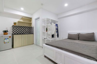 Phòng studio full nt có thang máy, bảo vệ 24/24