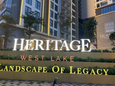 Cho thuê gấp chung cư Heritage West Lake 677 Lạc Long Quân - Tôi là chủ nhà, thiện chí 0983 726 ***