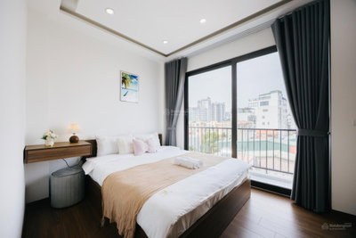 Cho thuê CHDV full đồ 01 ngủ 01 khách mới tinh ở Trịnh Công Sơn, Nhật Tân, Tây Hồ, Hà Nội