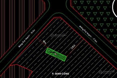 Bán nhà cấp 4 ngõ 99 Định Công Hạ - 140m²- Gần 2 tuyến đường quy hoạch 13,5m & 17,5m - Tăng giá cao