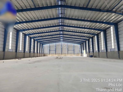 CHO THUÊ KHO CẢNG CHÂN MÂY , PHÚ LỘC  6400 M2
