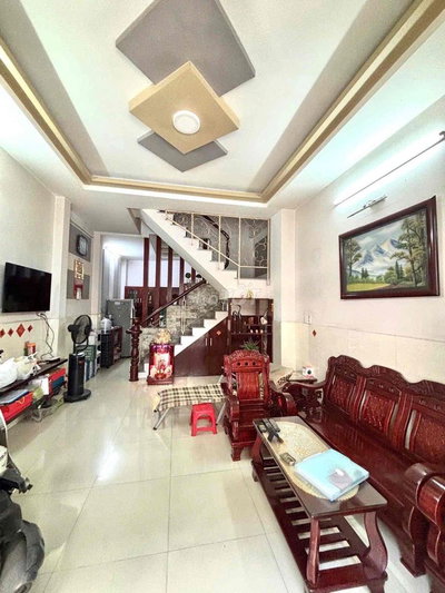 BÁN NHÀ 4 TẦNG -  NGAY LÊ VĂN QUỚI SÁT MT
