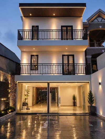 🌸8x33 -mặt tiền Nguyễn Thi Thập Q7 - 3 Tầng - 85tr🌸