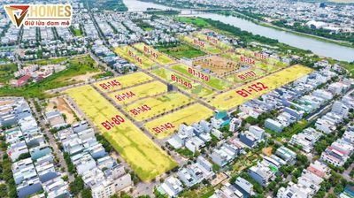 Bán lô đôi đường Cồn Dầu 20, Gần Lê Quảng Chí, giá gốc CĐT Sun Group, hướng Đông Bắc, sạch đẹp