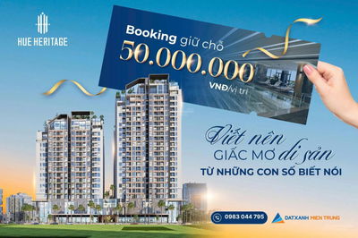 HUE HERITAGE - CĂN HỘ CAO CẤP ĐẦU TIÊN Ở TRUNG TÂM THÀNH PHỐ HUẾ