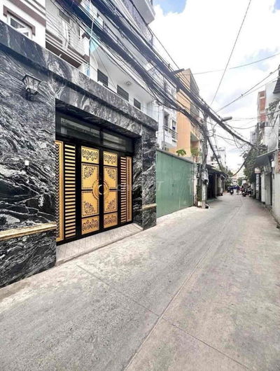 Hẻm 3M Sát Hẻm Xe Hơi CMT8 Q.10 (5m x 12m). 4 Tầng Đúc. Giá 9.2 Tỷ TL