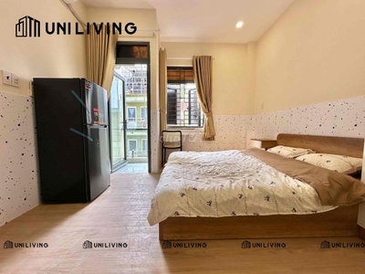 PHÒNG STUDIO RỘNG 35M2 - BAN CÔNG THOÁNG - FULL NỘI THẤT