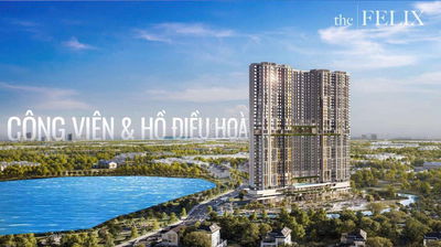 THE FELIX Bình Dương, giá từ CĐT căn 1pn+ view đẹp, giá chỉ 1ty6