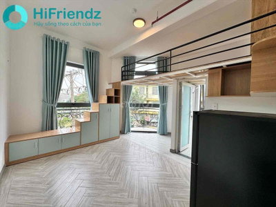 Duplex Ban công siêu rộng siêu thoáng mát Nguyễn Oanh