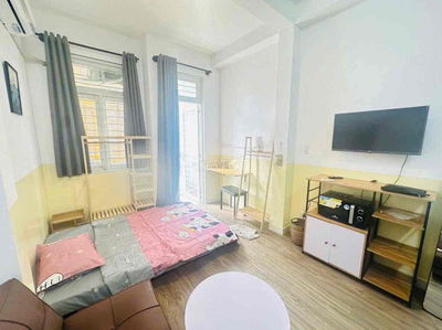 Studio Full Nội Thất Ban Công Máy Giặt Riêng Ngay Trung Tâm Quận 1