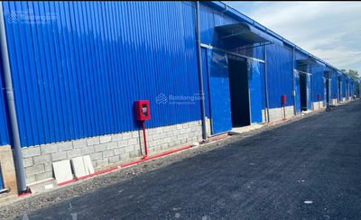 Cho thuê nhà kho, xưởng mới, có thẩm duyệt PCCC, container ra vào thoải mái, bảo vệ 24/7