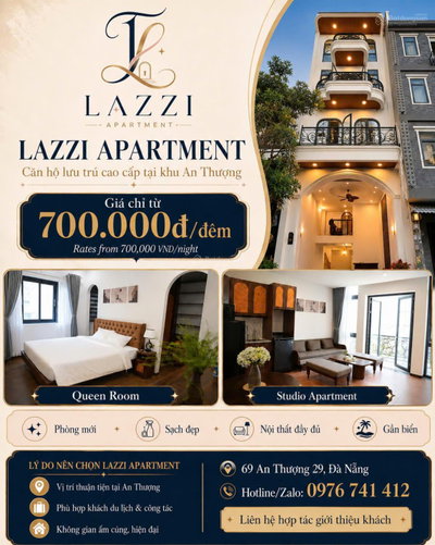 Cho thuê Penthouse cao cấp khu phố Tây An Thượng, gần biển Mỹ Khê 0976 741 ***