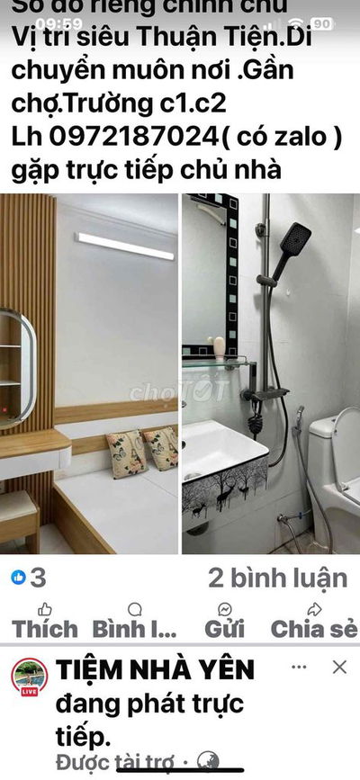 Bán nhà tập thể tầng 1 căn góc phố Tôn Đức Thắng, phường ô chợ dừa hà