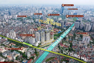 Quỹ căn độc quyền - chính sách tốt nhất từ CĐT Sun Feliza Suites. LH: 0878 235 *** ưu tiên chọn căn