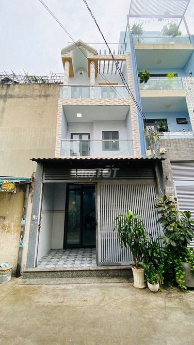 NHỈNH 4 TỶ NHÀ 4 TẦNG HẺM XE TẢI DT 4 X 13 CẠNH TÂN KỲ TÂN QUÝ 5PN,4VS